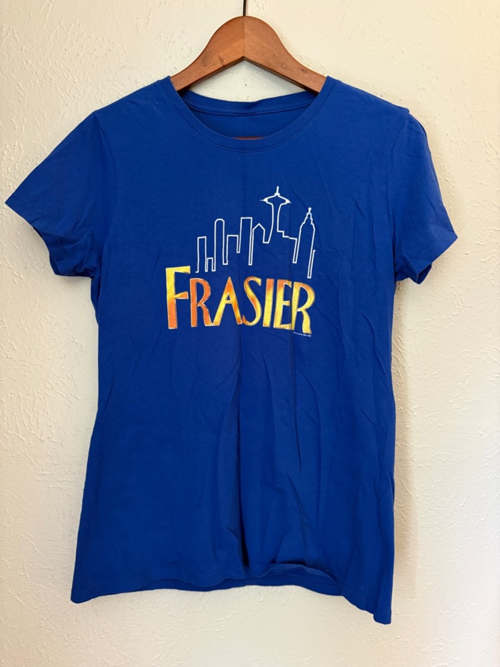 Frasier Blue Graphic Tee - Women's Short Sleeve Top